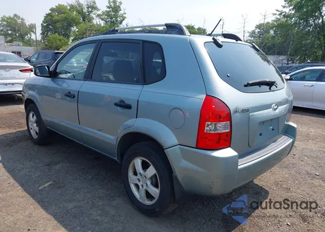 2007 Hyundai Tucson Gls from USA, damaged, VIN KM8JM12B27U647396